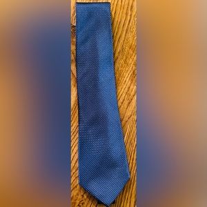 Stonehenge Silk Tie, Blue, EUC